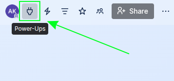 Settings view